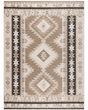 Washable Decor WSD06 Beige Black Area Rug