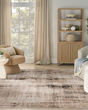 Washable Decor WSD08 Ivory Mocha Area Rug