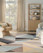 Washable Decor WSD10 Blue Multicolor Area Rug