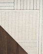 Washable Decor WSD11 Cream Blue Area Rug