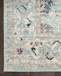 Washable Decor WSD12 Blue Taupe Area Rug