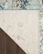 Washable Decor WSD12 Blue Taupe Area Rug