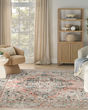 Washable Decor WSD13 Peach Area Rug