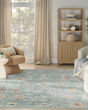 Washable Decor WSD14 Blue Area Rug