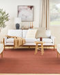 Washable Essentials WAE01 Brick Area Rug