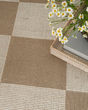 Washable Modern Jute MDJ02 Natural Ivory Rug