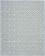 Washable Charm WCH03 Blue Ivory 2'x3' Area Rug