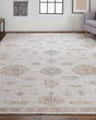 Wendover 6846F Ivory/Orange Area Rug