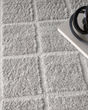 West End Ave WTE01 Grey Area Rug
