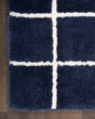 West End Ave WTE01 Navy Ivory Area Rug