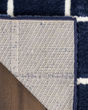 West End Ave WTE01 Navy Ivory Area Rug