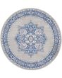 Whimsicle WHS03 Grey Blue Area Rug