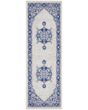 Whimsicle WHS03 Ivory Blue Area Rug