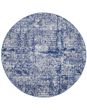 Whimsicle WHS07 Ivory Navy Area Rug