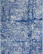 Whimsicle WHS07 Ivory Navy Area Rug