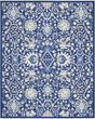 Whimsicle WHS10 Navy Multicolor Area Rug