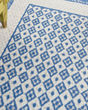 Whimsicle WHS13 Ivory Blue Area Rug