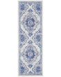 Whimsicle WHS14 Ivory Blue Area Rug