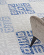 Whimsicle WHS18 Grey Blue Area Rug