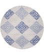 Whimsicle WHS18 Grey Blue Area Rug