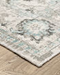 Windham WIN04 Ivory/Blue Area Rug