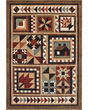 Woodlands 9596a Brown/Multi Area Rug