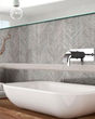 Woven Reeds Cloudy Matte Porcelain Tile
