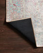 Wynter WYN-04 Red/Teal Area Rug
