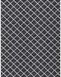 York YO1 Black Area Rug