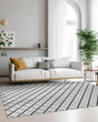 York YO1 Gray Area Rug