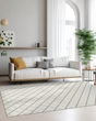 York YO1 Ivory Area Rug