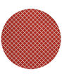 York YO1 Red Area Rug