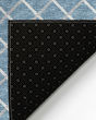 York YO1 Sky Blue Area Rug