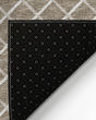 York YO1 Taupe Area Rug