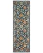 Zahra 75501 Blue/Gold Area Rug