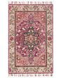 Zharah ZR-05 Raspberry/Taupe Rug