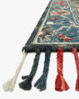 Zharah ZR-05 Navy/Blue Area Rug