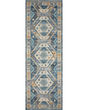 Zion ZIO-02 Ocean/Gold Area Rug