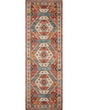 Zion ZIO-05 Red/Multi Area Rug