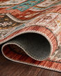 Zion ZIO-05 Red/Multi Area Rug