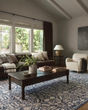 Zuma ZUM-02 Blue/Ivory Area Rug