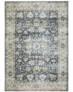 Charleston cha09 Blue/Gold Area Rug