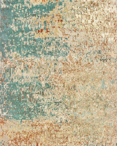 Carson 9654b Blue/Orange Area Rug