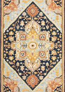 Alfresco 28408 Navy/Rust Area Rug