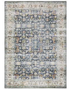 Charleston cha05 Blue/Gold Area Rug