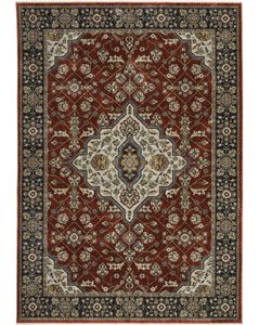 Aberdeen 4151r Red/Blue Area Rug