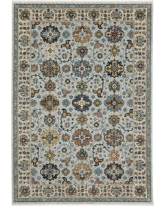 Aberdeen 561w Blue/Ivory Area Rug