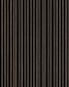 Acoustic Wood Slat Wall Panel Umber