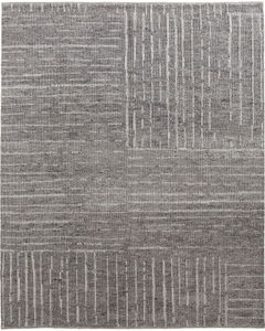 Alford 6913F Gray/Silver/Ivory Area Rug