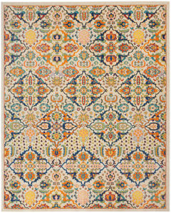 Allur ALR03 Ivory Multicolor Area Rug